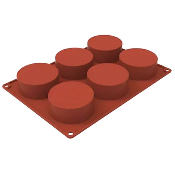 Forma de Mono Porção e Entremet em Silicone Redonda Supreme (170ml) - Brothers (7)