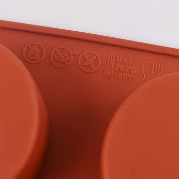 Forma de Mono Porção e Entremet em Silicone Redonda Supreme (170ml) - Brothers (11)