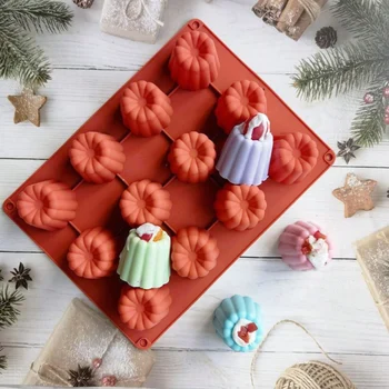 Forma de Mono Porção e Entremet em Silicone Cannele (90ml) - Brothers (7)