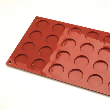 Forma de Mono Porção e Entremet em Silicone Florentine (5ml) - Brothers (5)