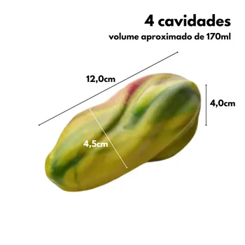 Forma de Mono Porção e Entremet em Silicone Pistache (170ml) - Brothers (2)