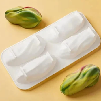 Forma de Mono Porção e Entremet em Silicone Pistache (170ml) - Brothers (4)