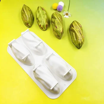 Forma de Mono Porção e Entremet em Silicone Pistache (170ml) - Brothers (5)
