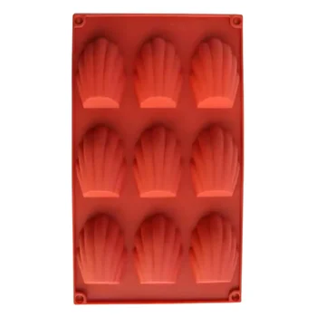 Forma de Mono Porção e Entremet em Silicone Madeleine (25ml) - Brothers (4)