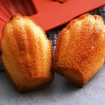 Forma de Mono Porção e Entremet em Silicone Madeleine (25ml) - Brothers (7)