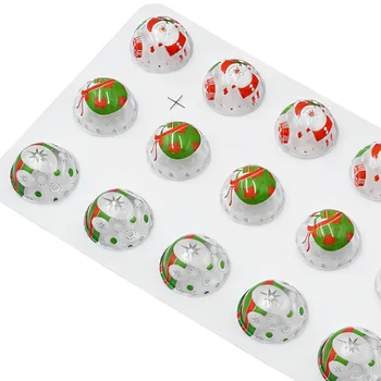 Forma Decorativa Blister Bola de Natal 3cm - Feliz Natal (21 cav) - Stalden (3)