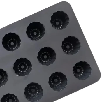 Forma de Mono Porção e Entremet em Silicone Cannele Mini (20ml) - Brothers (5)