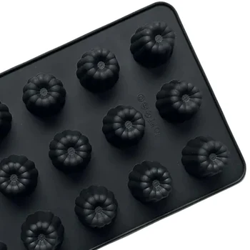 Forma de Mono Porção e Entremet em Silicone Cannele Mini (20ml) - Brothers (6)