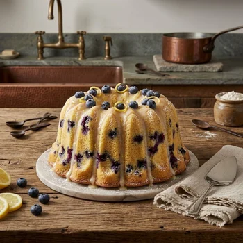 Forma Suíça Bundt de Bolo Lótus (18cm) - Caparroz (5)