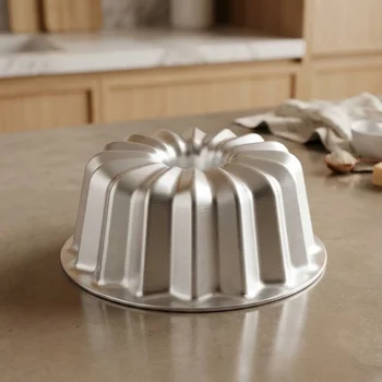 Forma Suíça Bundt de Bolo Brilhante (18cm) - Caparroz (4)