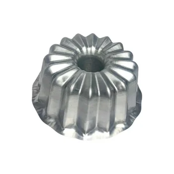 Forma Suíça Bundt de Bolo Brilhante (18cm) - Caparroz (1)