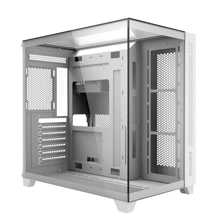 gabinete-gamer-pcyes-forcefield-max-white-ghost-frontal-e-lateral-em-vidro-preto2