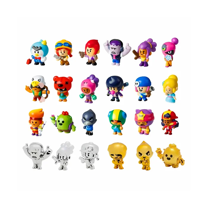 Boneco Colecionável Brawl Stars Sortidos, 1 Unidade 3