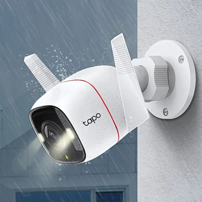 Câmera de Segurança Tapo C320WS, Wifi Ip66 Visão Noturna 2K 5