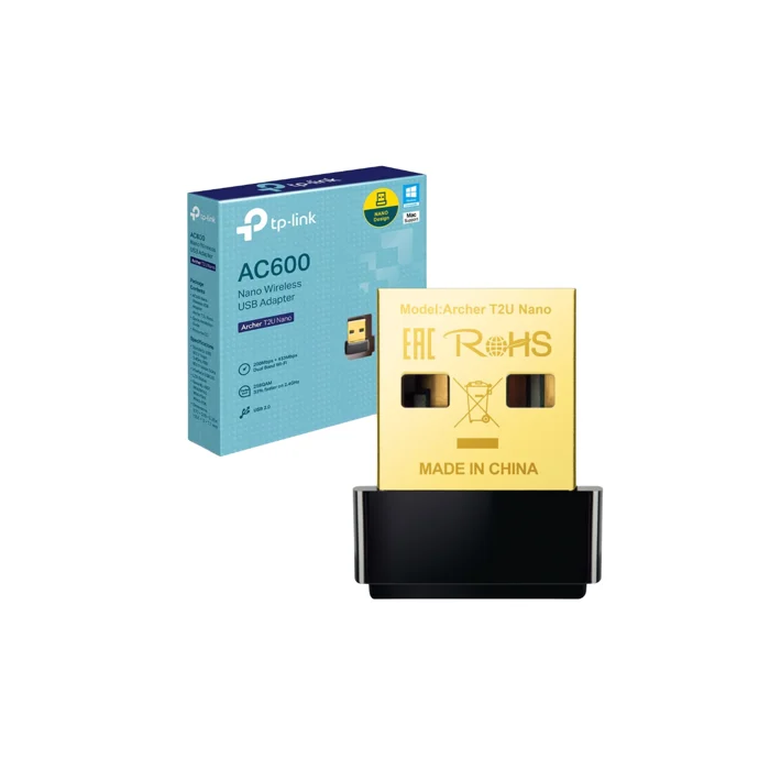 Adaptador Wifi Archer T2U Nano USB Wireless Nano AC600 TP-Link 2
