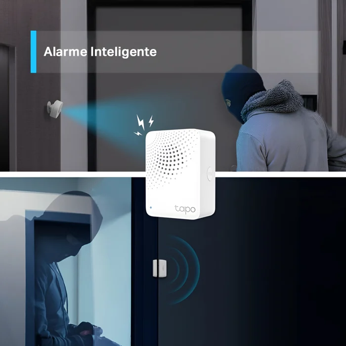 Hub De Automação Tapo H100 Tp-Link Com Campainha Bivolt Wifi, Branco 4