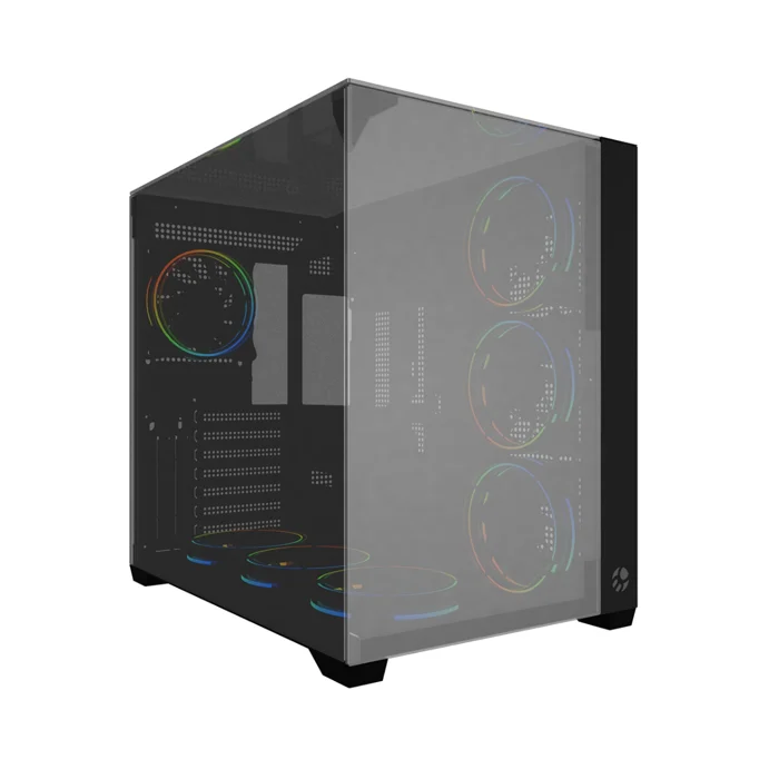 Gabinete Gamer Bluecase BG059 Grand Vegas sem Fans, Preto2