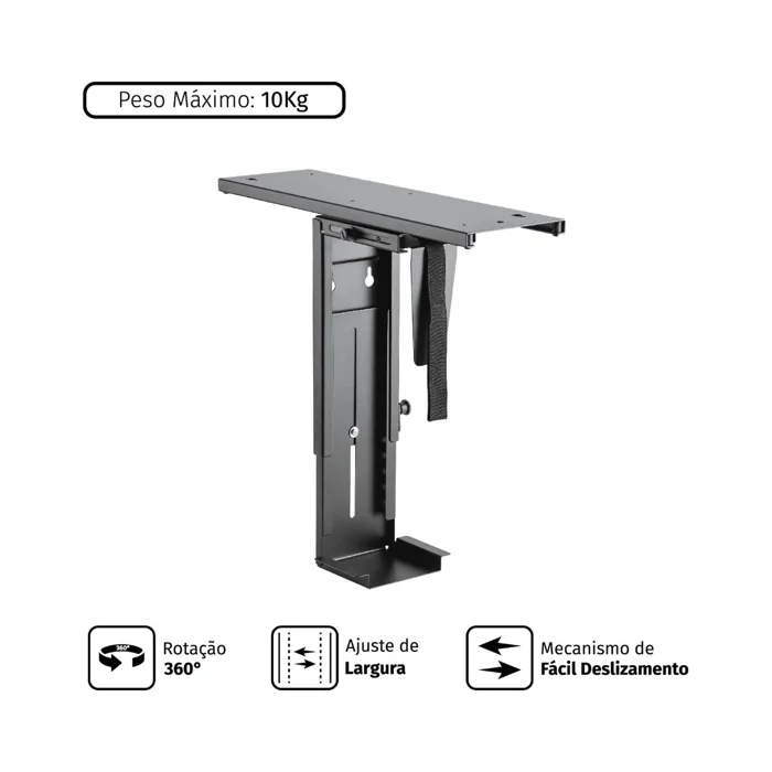 Suporte Para CPU Suspenso Ajustável, PCYES PLMSC03 1