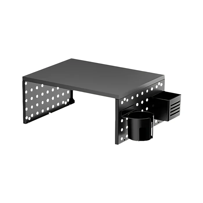 Suporte De Monitor com Organizadores, Preto PCYES SM15P 3