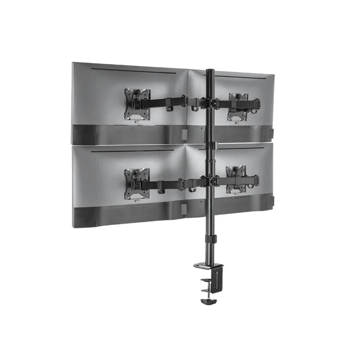 Suporte Vertical Vinik Para 4 Monitores De 17 A 32 SMQ440C 5