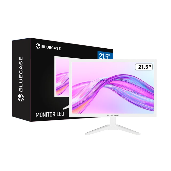Monitor Bluecase 21.5 Branco 75Hz LED Full HD 5ms HDMI-VGAfoto1