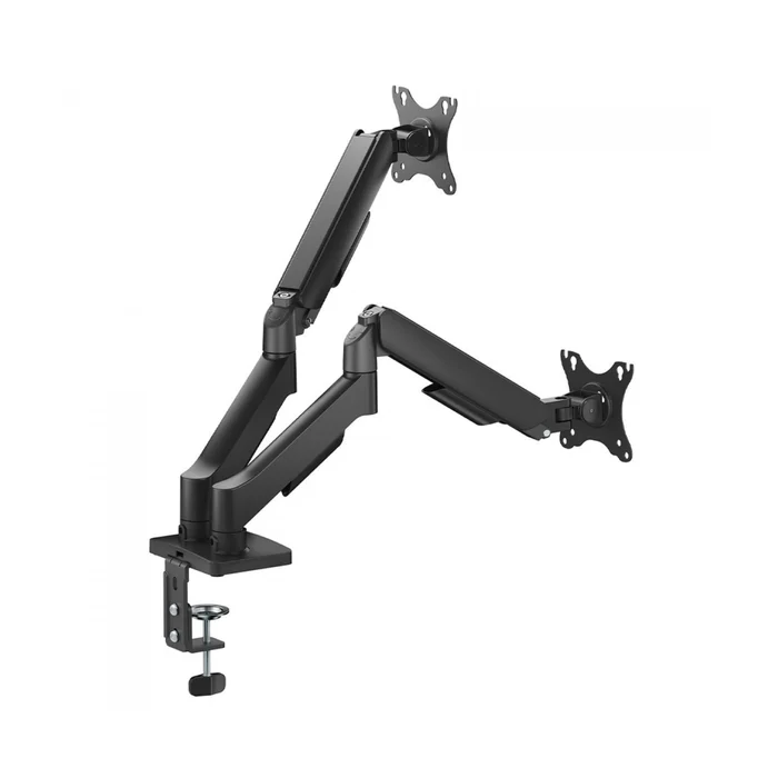 Suporte de Mesa Bluecase Ergo Flexy BSMTS02-1B para 2 Monitores 17” a 32” Articulado (big)