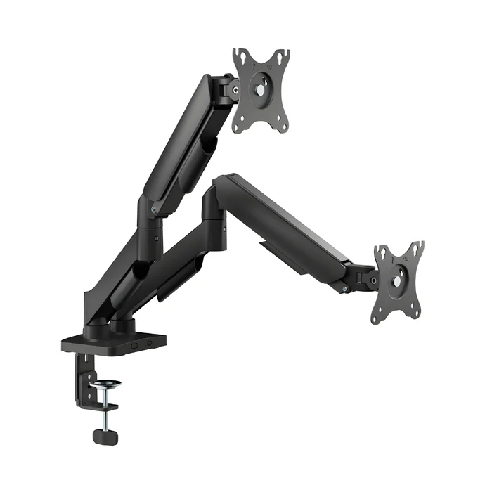 Suporte de Mesa Bluecase Ergo Flexy BSMTS02-1B para 2 Monitores 17” a 32” Articulado (big)