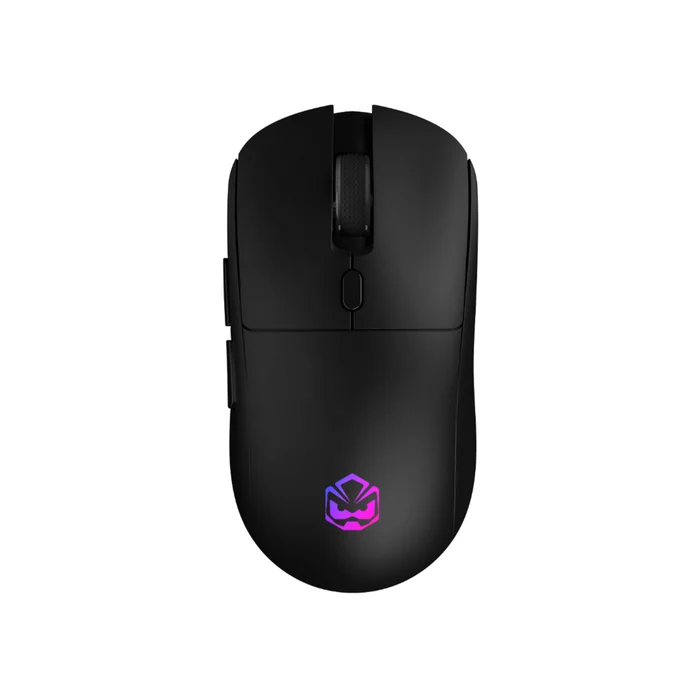 Mouse Sem Fio RGB Basaran Stealth Black Vulcan Pcyes 10000 DPI  1