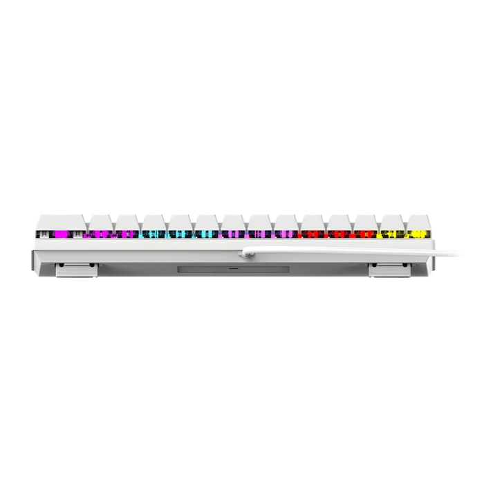 Teclado Mecânico Gamer Vinik Anihi White 60% Switch Red LED Rainbow ANIHIWHRD 5