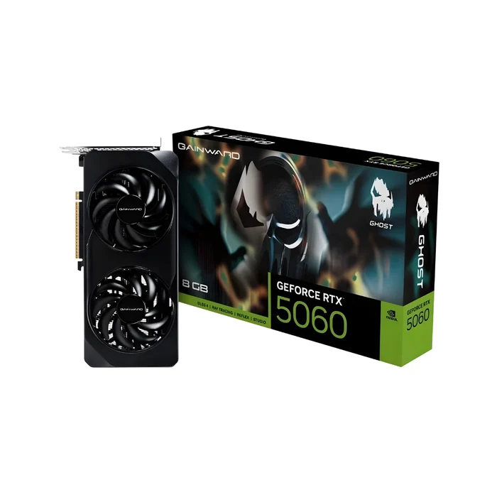 Placa de Vídeo Gainward GeForce RTX 5060 Ghost 8GB GDDR7 128 Bits 1
