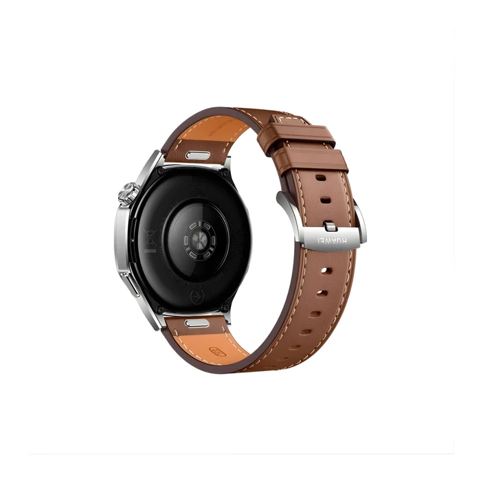 Smartwatch Huawei GT 5 46mm Tela AMOLED GPS Compatível iOS e Android Marrom Couro 4