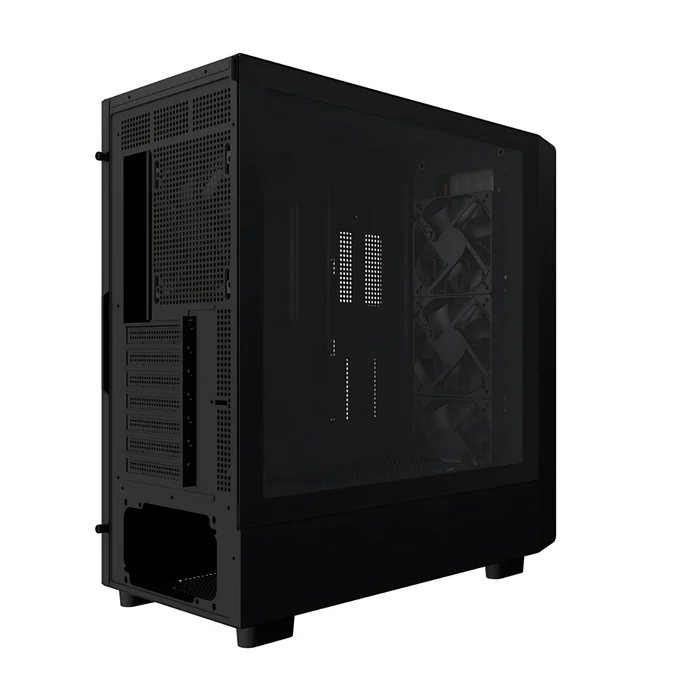 Gabinete Gamer Bluecase BG-061 Eko Preto 4x Fan PWM Madeira Vidro Temperado USB 3.0 6