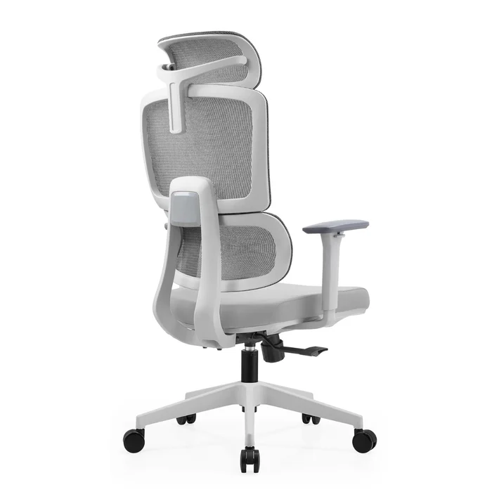 Cadeira De Escritório Ergonômica Aurove 186A Edge Gray 4