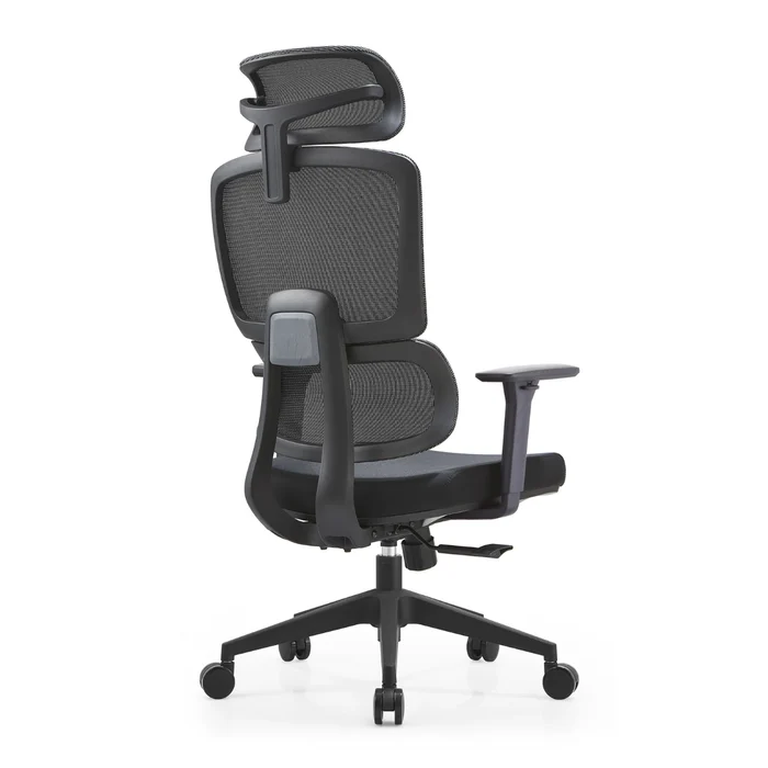 Cadeira De Escritório Ergonômica Aurove 186A Edge Black 4