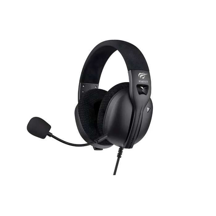 Headset com Fio Havit Fuxi H5D P2 3.5mm Drivers 50mm Preto 1