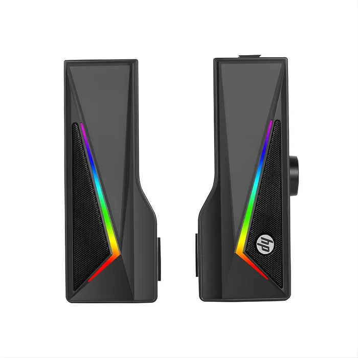 Caixa de Som HP DHE-6005 RGB USB Alto-Falante Estéreo Preto 1