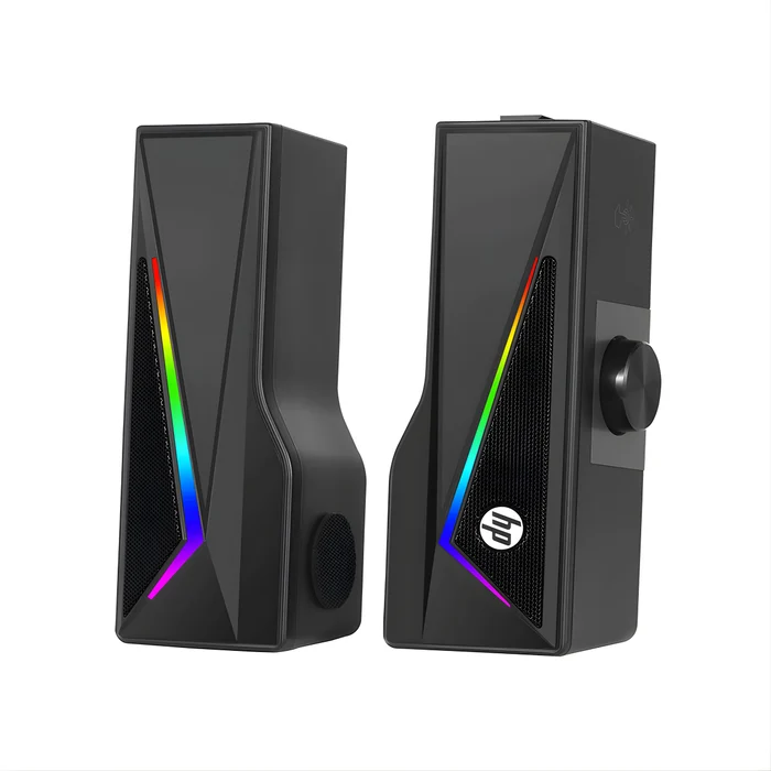 Caixa de Som HP DHE-6005 RGB USB Alto-Falante Estéreo Preto 2