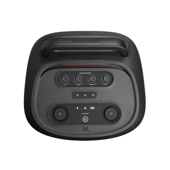 Caixa de Som Amplificada JBL PartyBox 520 400W Bluetooth USB 15h de Bateria Bivolt 6