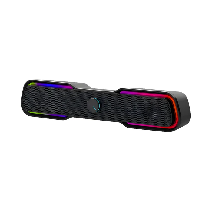Caixa de Som HP DHE-6002 RGB USB Alto-Falante Estéreo 3