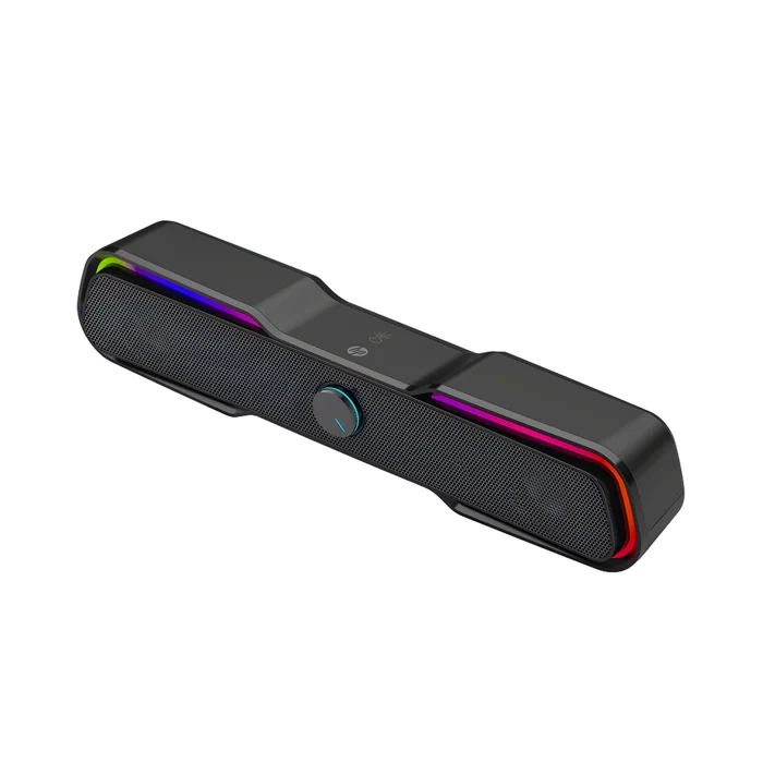 Caixa de Som HP DHE-6002 RGB USB Alto-Falante Estéreo 4
