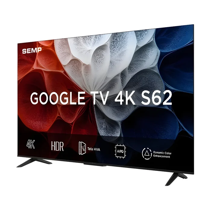 Smart TV Semp 50” LED 4K UHD Wi-Fi Android TV HDR10+ 50S62 3