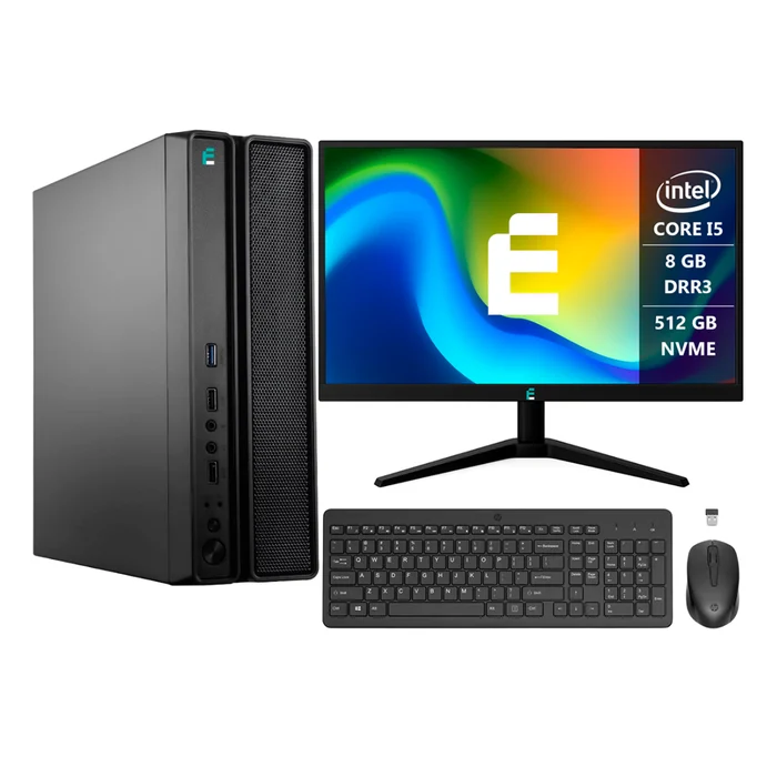 Computador Completo eFacini Prime Intel Core i5 8GB Windows 11 Pro SSD 512GB 1