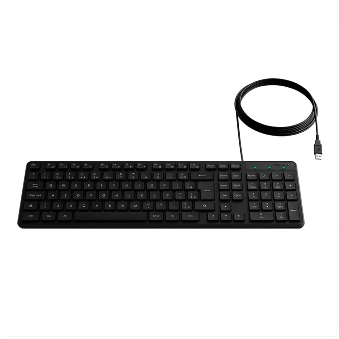 Teclado Com Fio Intelbras TCI 10 USB Preto 2
