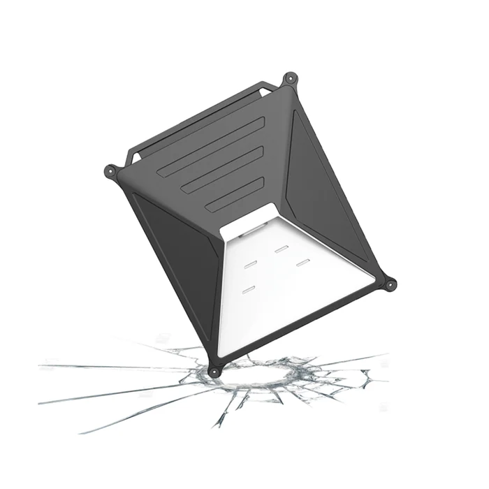 Case de Silicone Veicular para Starlink Mini Preto AS-C01 7