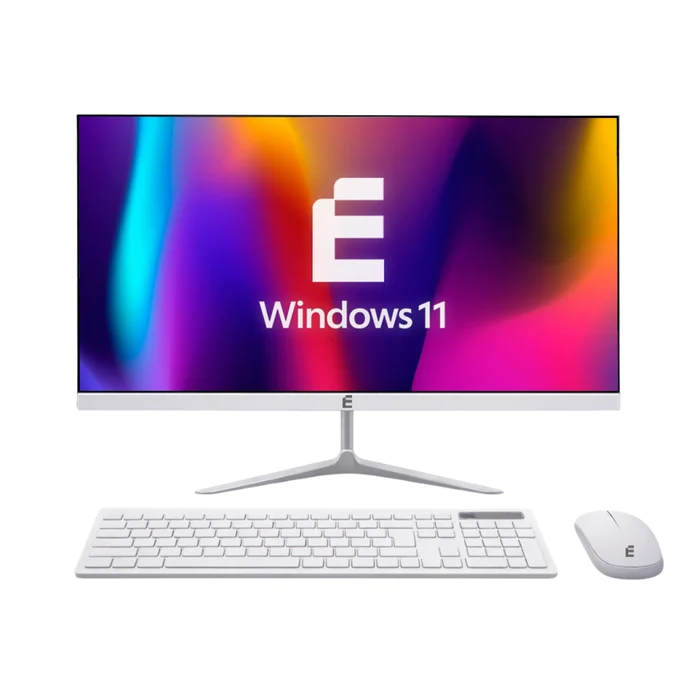 Computador All In One eFacini Intel Core i3 8GB SSD 240GB Monitor 21,5 Branco 1