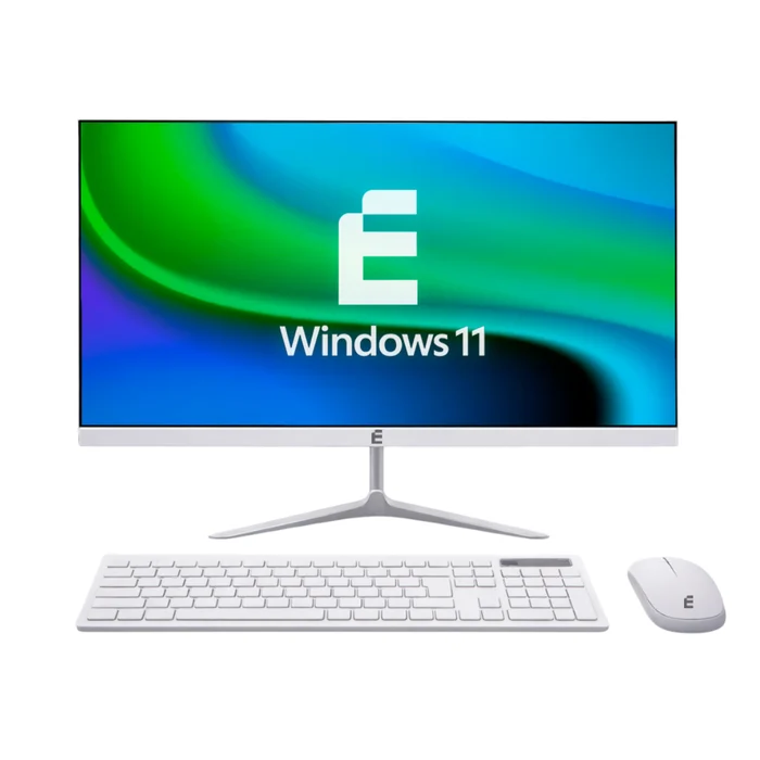Computador All In One eFacini Intel Core i3 8GB SSD 240GB Monitor 24 Branco 1