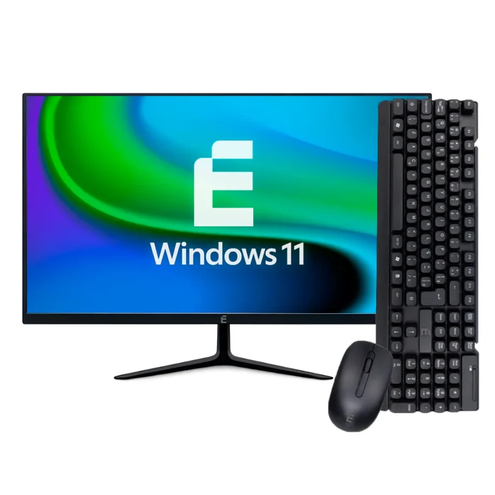 Computador All In One eFacini Intel Core i3 8GB SSD 240GB Monitor 24 Preto 2