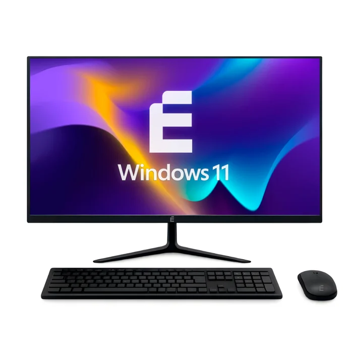 Computador All In One eFacini Intel Core i3 4th 8GB SSD 240GB Monitor 21,5 Preto 1