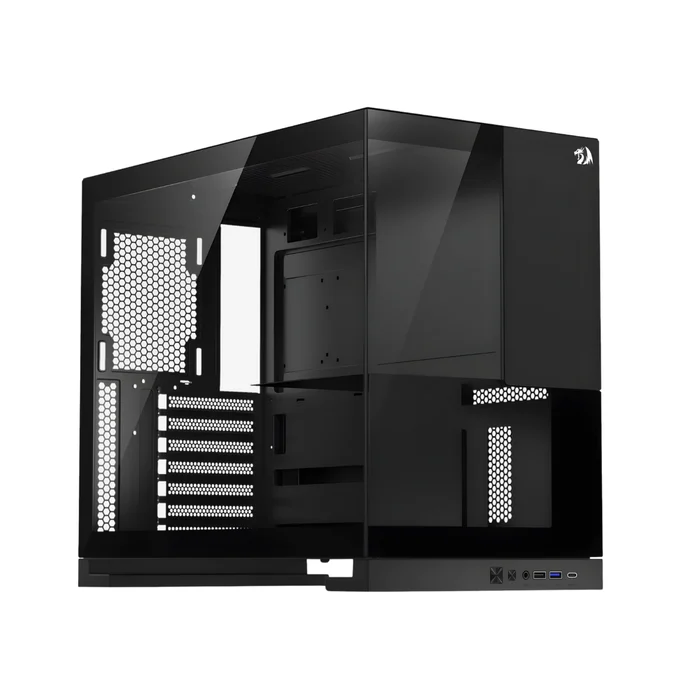 Gabinete Gamer Redragon Eternal CA-612B Sem Fans Preto 3