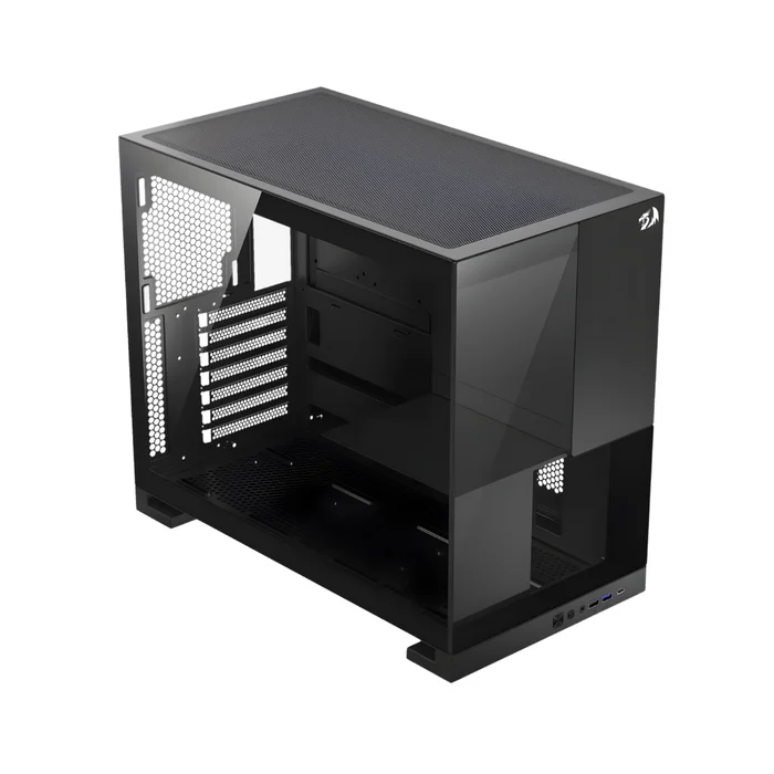Gabinete Gamer Redragon Eternal CA-612B Sem Fans Preto 4